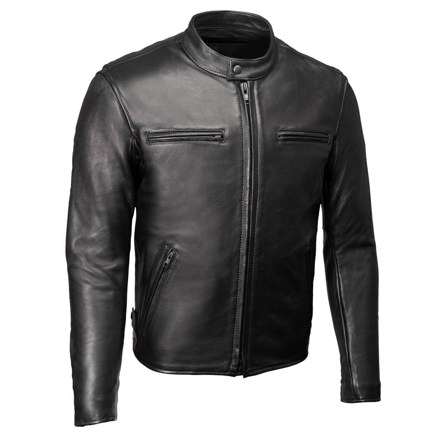 Milwaukee Leather USA MADE MLJKM5001 Men's Black Road Racer