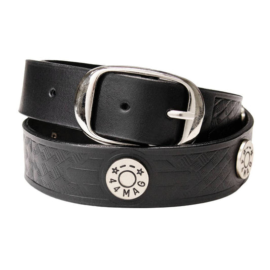 Milwaukee Leather Men's Black 44 MAG Leather Belt, MP7124