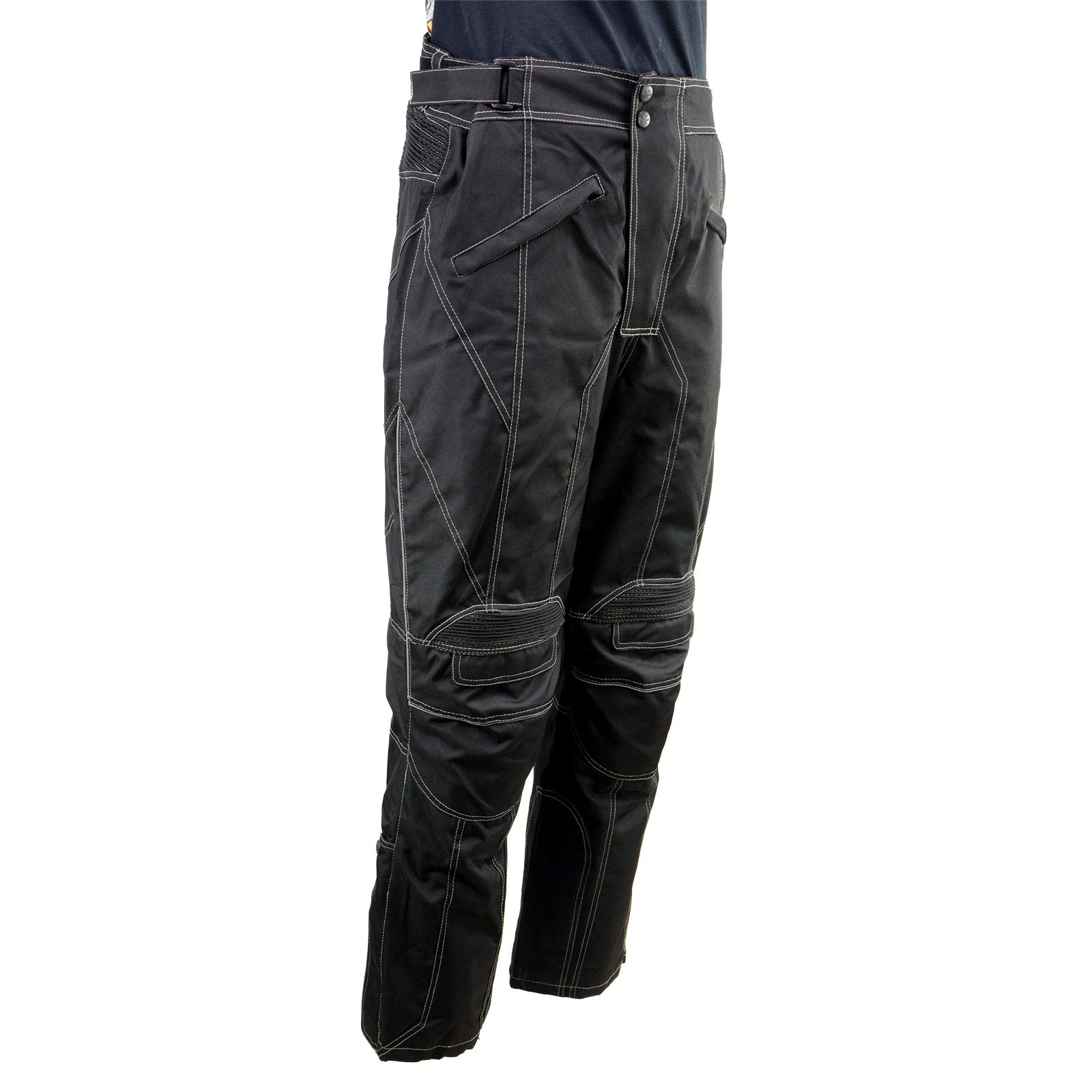 Milwaukee Leather MPM5729 Men's Black Tri-Tex Fabric Motorcycle