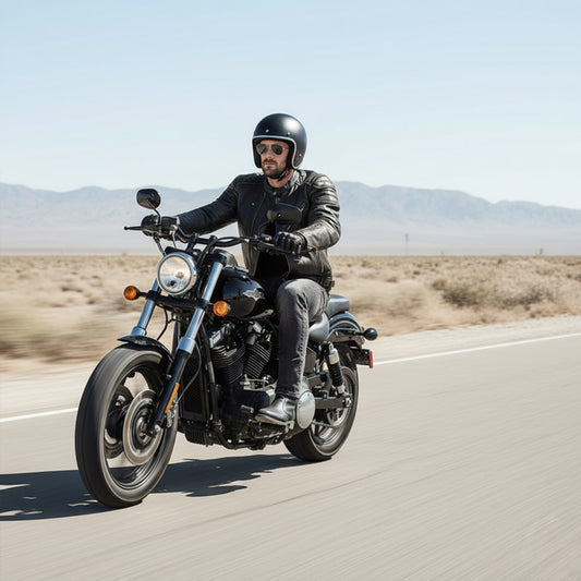 Milwaukee Leather MDM5001 Men's Metro Black CE Armored Motorcycle Riding Denim Jeans Reinforced w/ Aramid Fibers