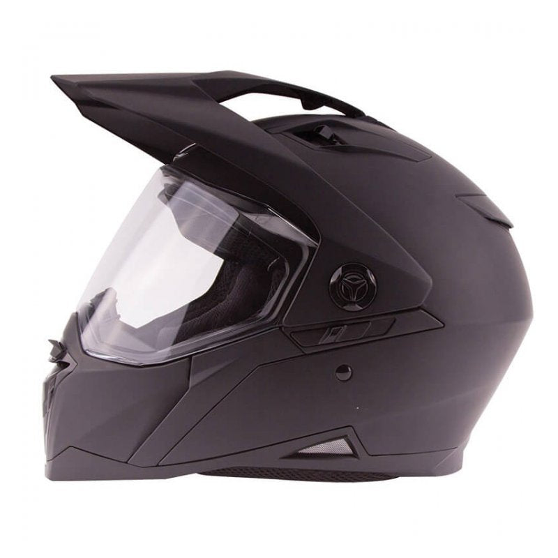 ZOX ST-11146 'Z-DS10' Matte Black Full Face Dual Sport Motorcycle