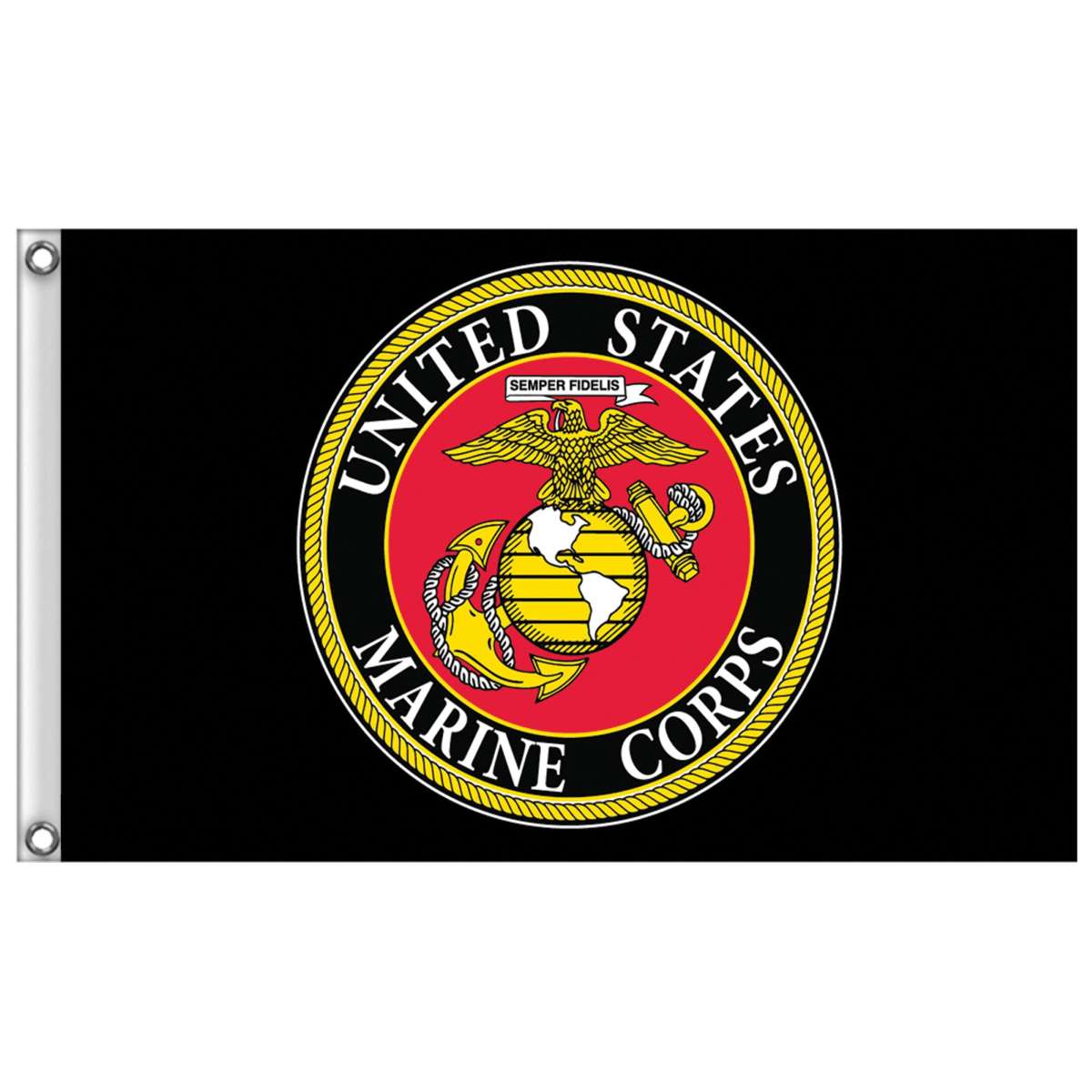 Hot Leathers United States Marine Corps Flag FGE1101 – Milwaukee