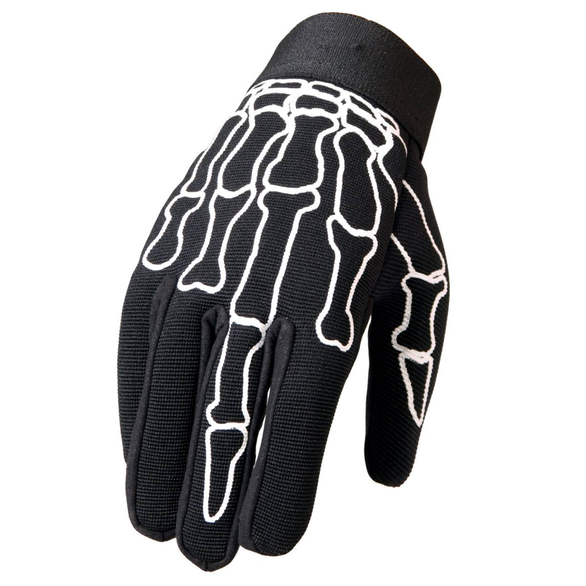 Hot Leathers GVM2011 Skeleton Finger Mechanics Gloves – Milwaukee