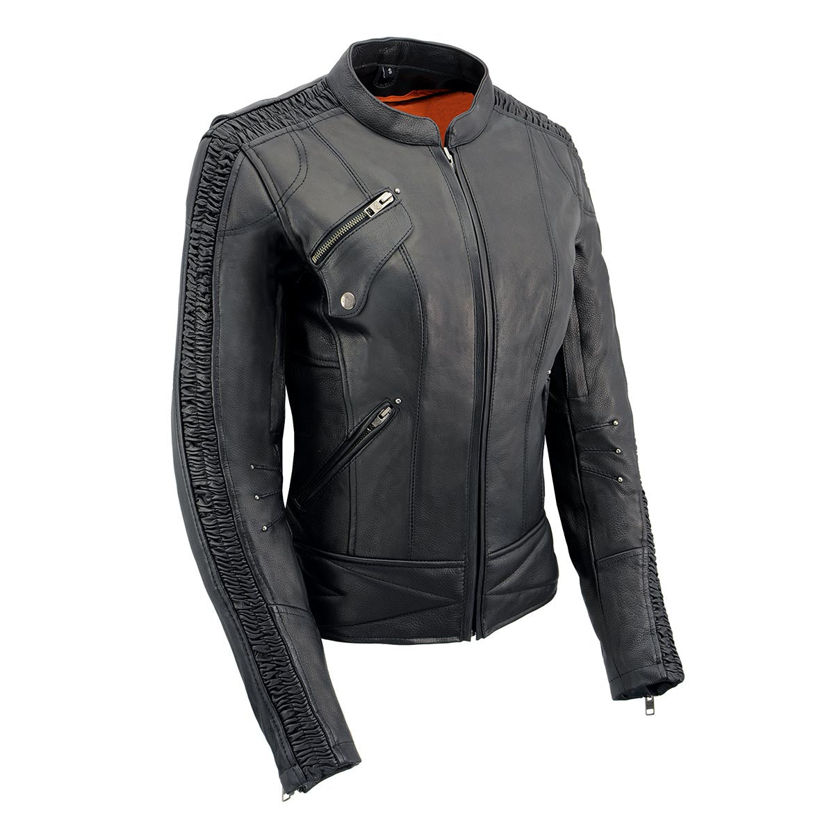 Milwaukee Leather MLL2570 Women's Black 'Phoenix Embroidered