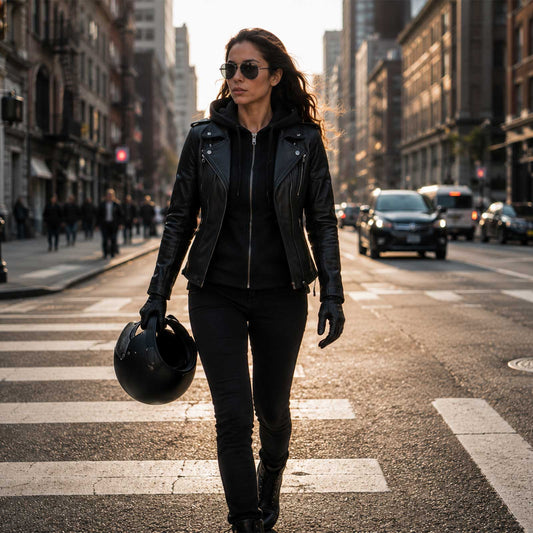 Milwaukee Leather Women's Black Jacket MLL2575