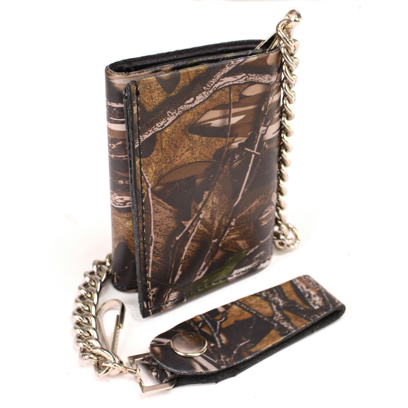 Milwaukee Leather MLW7804 Men's 4” Camouflage Tri-Fold Leather