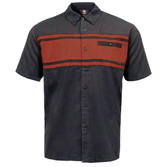 Milwaukee Motorcycle Clothing Co. Men's Gear Head Orange Shirt