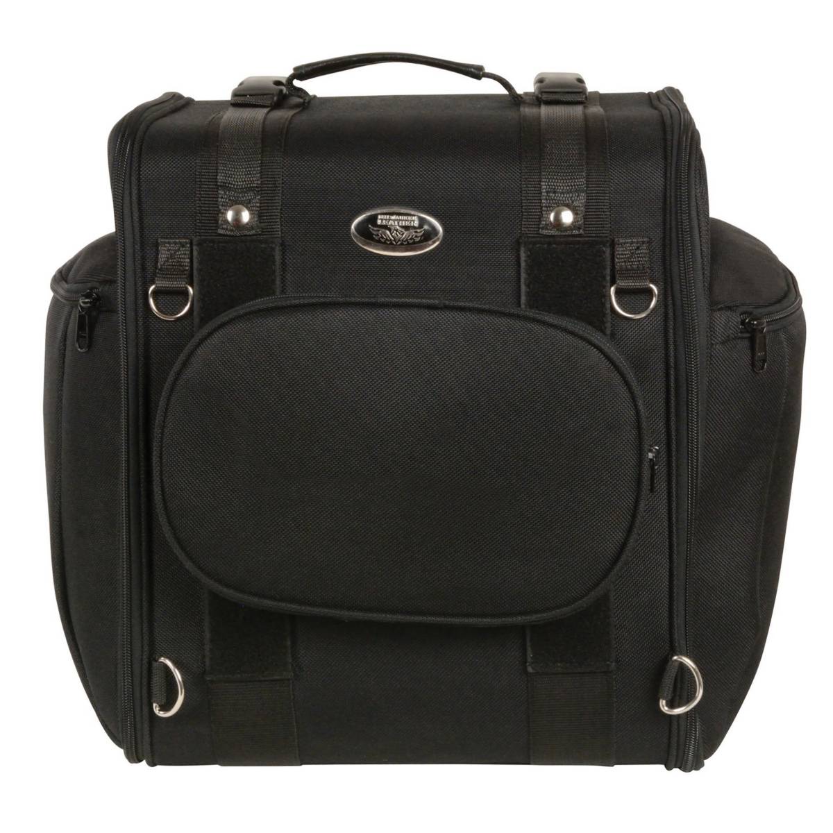 Milwaukee Performance MP8130 Medium Black Textile Motorcycle Back