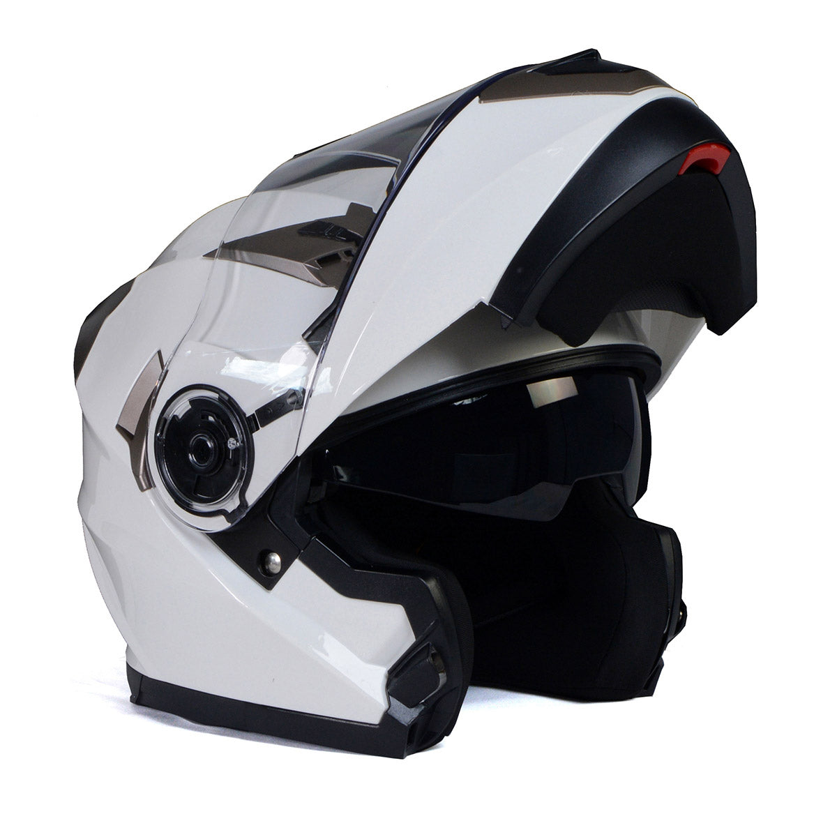 Milwaukee Helmets MPH9807DOT Ionized Gloss White Advanced