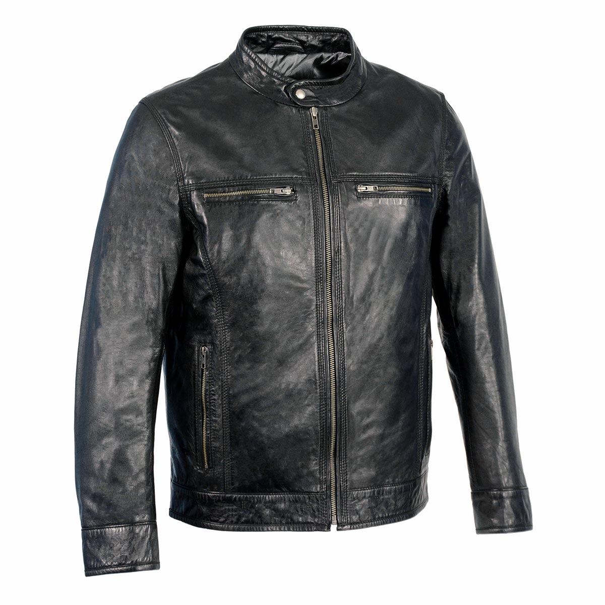 Milwaukee Leather SFM1865 Men's Black Classic Fashion Leather