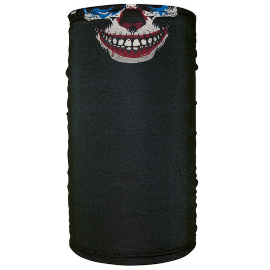 ZanHeadgear TF463 Motley Tube Fleece Lined Evil Clown