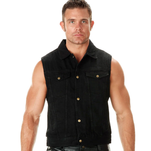 Men's Denim Vests