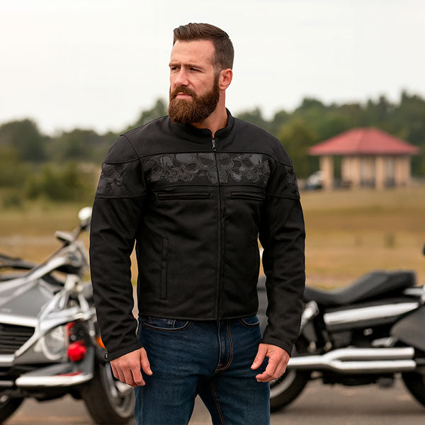 Men's Mesh and Textile Motorcycle Jackets