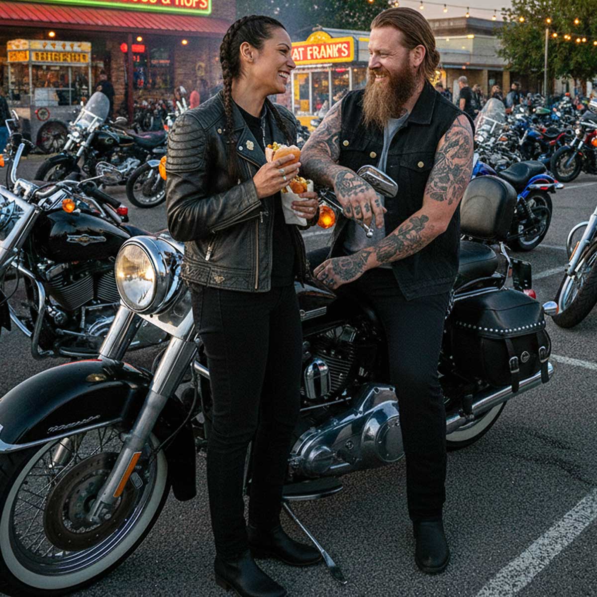 Milwaukee Leather DM1331 Men's Black Denim Motorcycle Biker Riders Vest w/ Shirt Style Collar