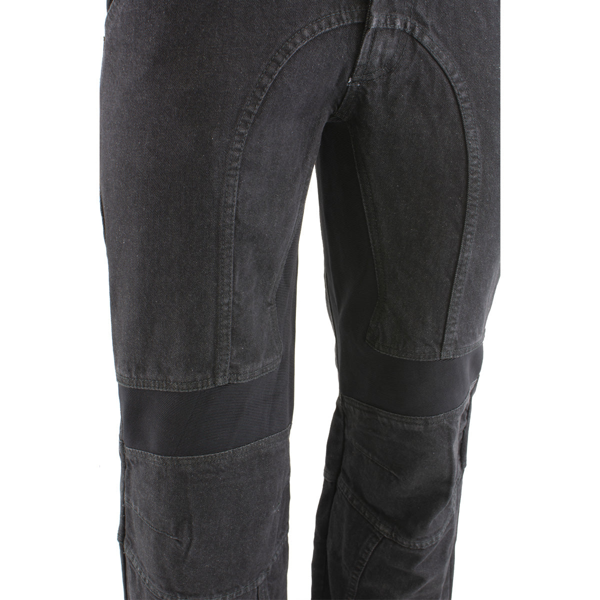 Xelement Men's Classic Fit Denim Motorcycle Racing Pants with CE Armor Protection 055030 055029