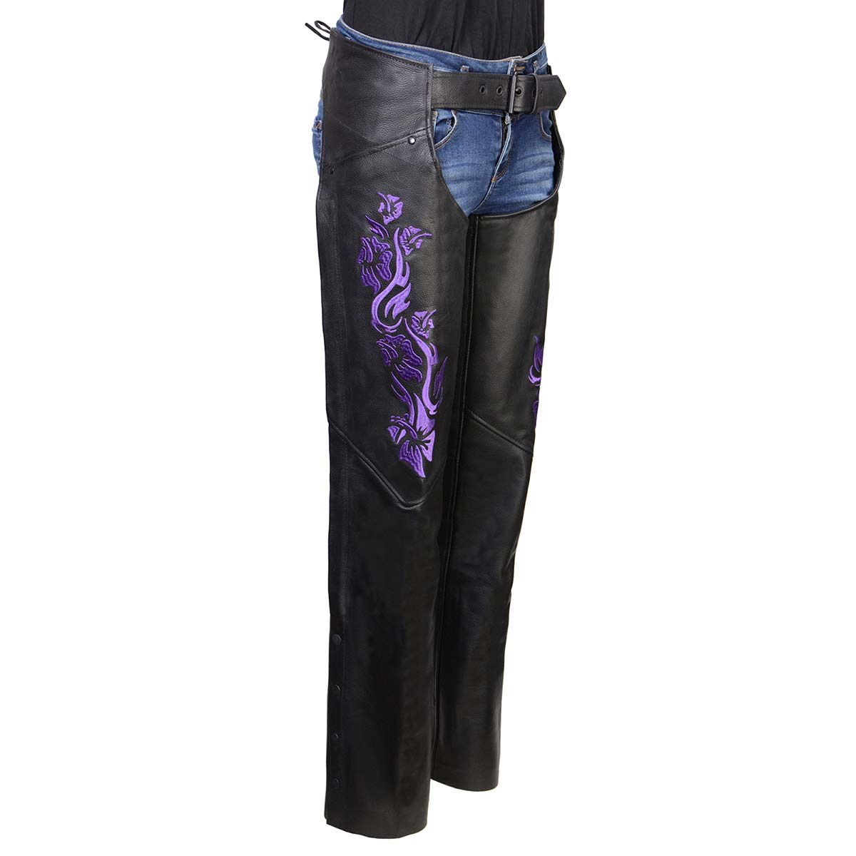 Milwaukee Leather Women's Leather Chaps - LKL16702