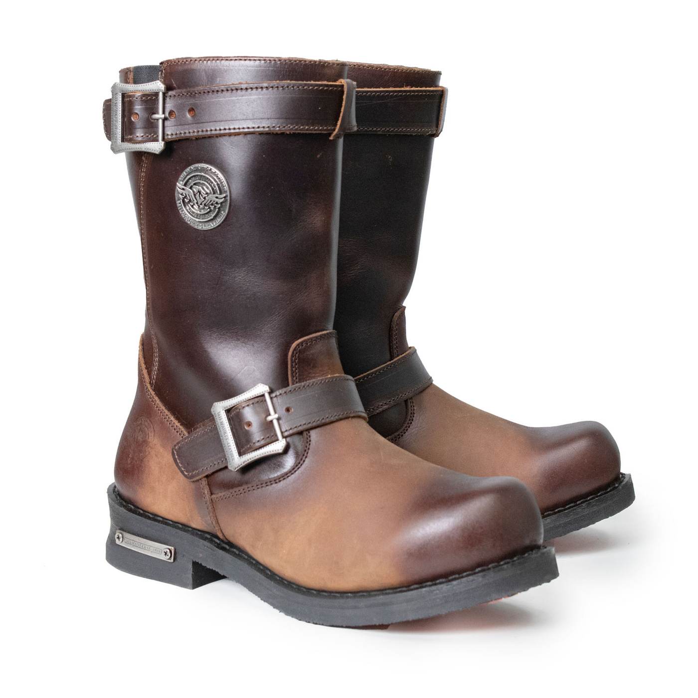 Motorcycle Engineer Boots | Leather Riding Boots – Milwaukee