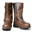 Milwaukee Leather MBM9064 Men's Antique Brown Classic Engineer Motorcycle Riding Boots