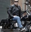 Milwaukee Leather MBM9152 Men's Black Leather High-Top Biker Riding Waterproof Shoes Reinforced w/ Ankle Support