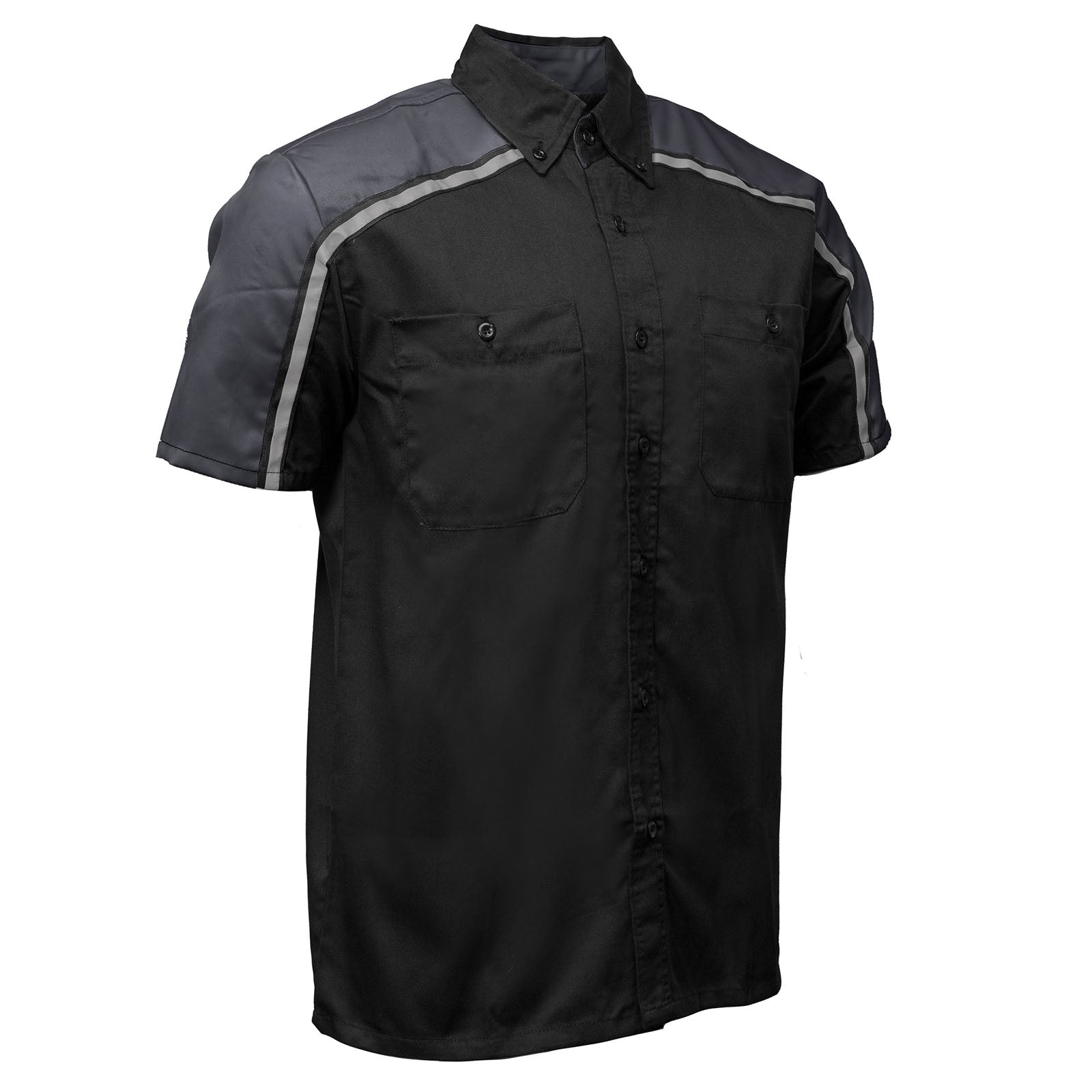 Milwaukee Motorcycle Clothing Co. Men's Gray Mechanic Shirt, MDM11601