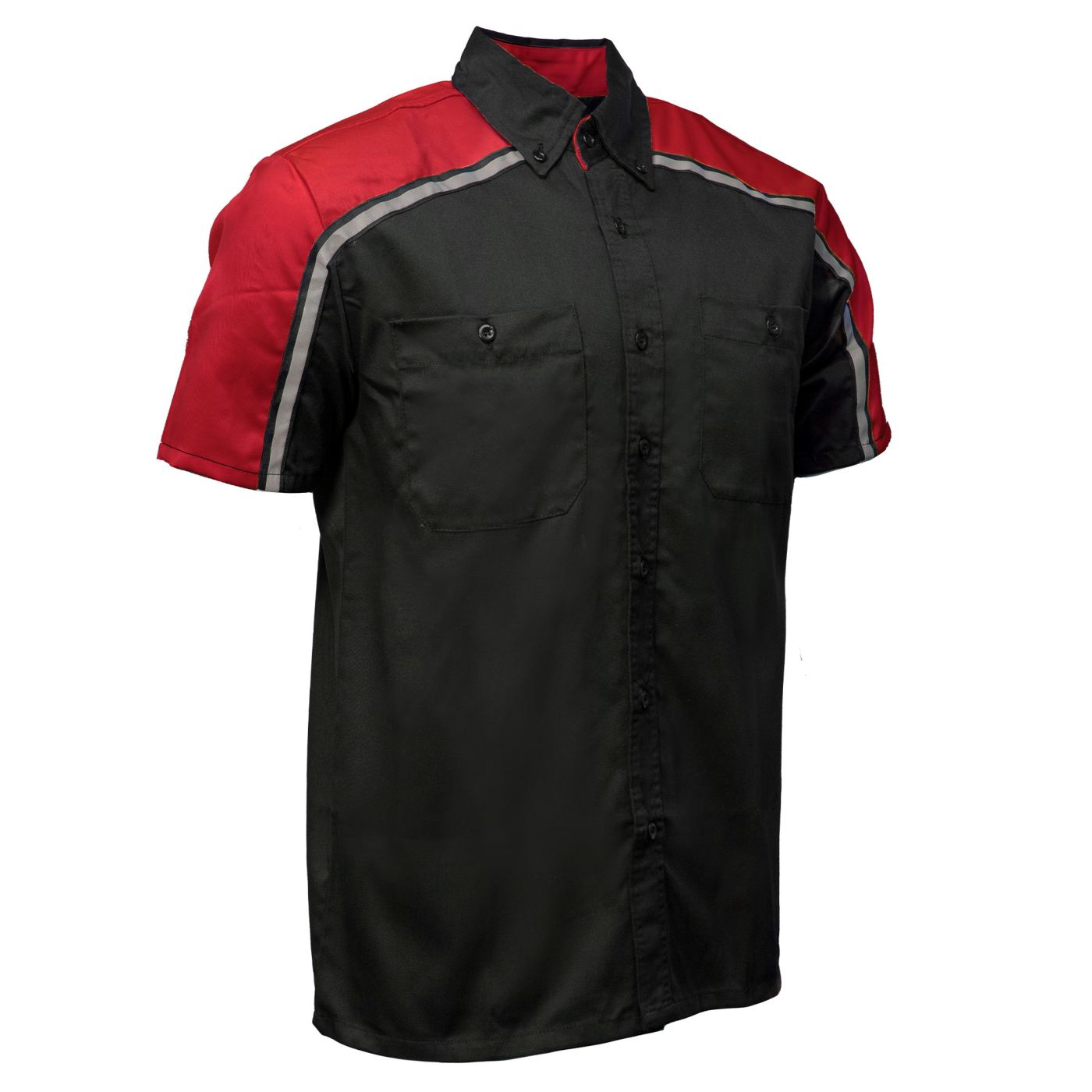 Milwaukee Motorcycle Clothing Co. Men's Red Mechanic Shirt, MDM11606
