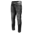 Milwaukee Leather MDM5001 Men's Metro Black CE Armored Motorcycle Riding Denim Jeans Reinforced w/ Aramid Fibers