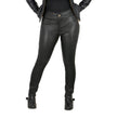 Milwaukee Leather MLL6690 'Sandy' Women’s Black Lambskin Stretch Leather Pants