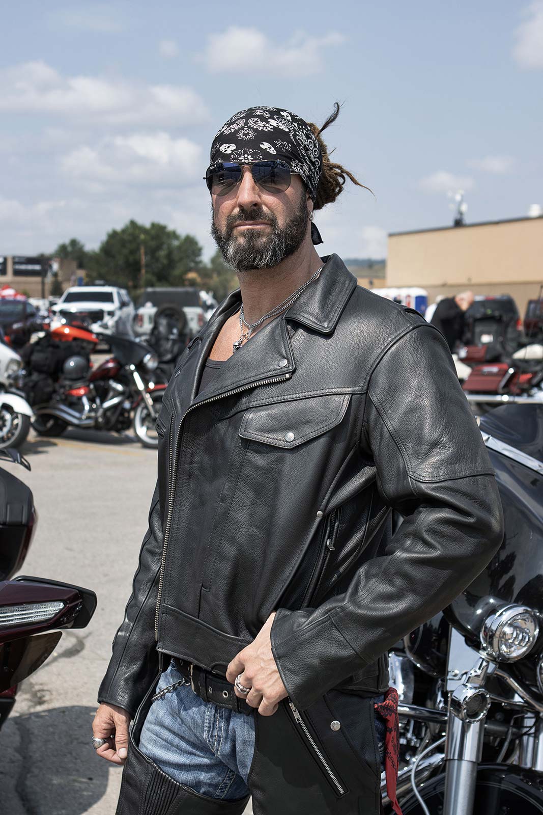 Milwaukee Leather MLM1570 Men's Black Premium Cowhide Leather