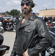 Milwaukee Leather MLM1570 Men’s Black Premium Cowhide Leather Utility Pocket Motorcycle Jacket