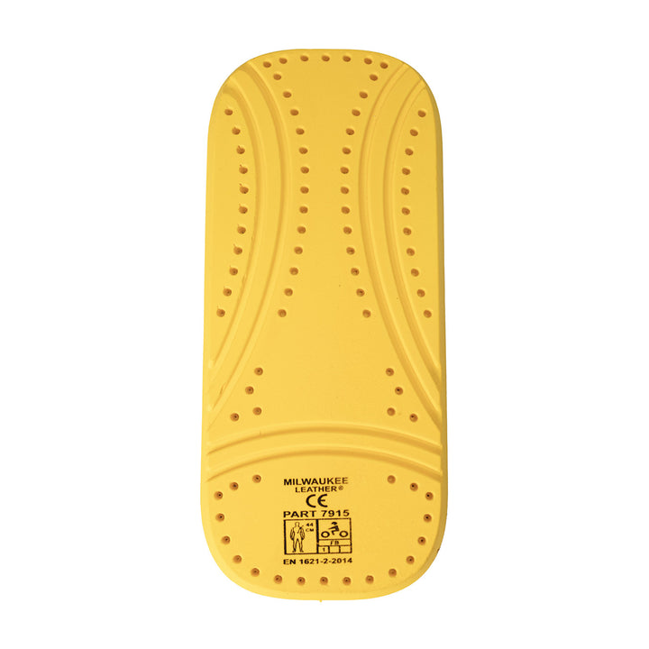 Milwaukee Leather MP7915 | 1PC CE Approved Back Armor for Motorcycle Armored Flannels or Jackets - Spine Protector