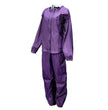 Milwaukee Leather MPL9607 Women's Purple Water Resistant Rain Suit w/ Reflective Material and Hoodie