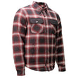 Milwaukee Leather Men’s Grim Stone Heavy Duty Plaid Mechanic Flannel Shirt Jacket - Warmed Lined - MPM1637