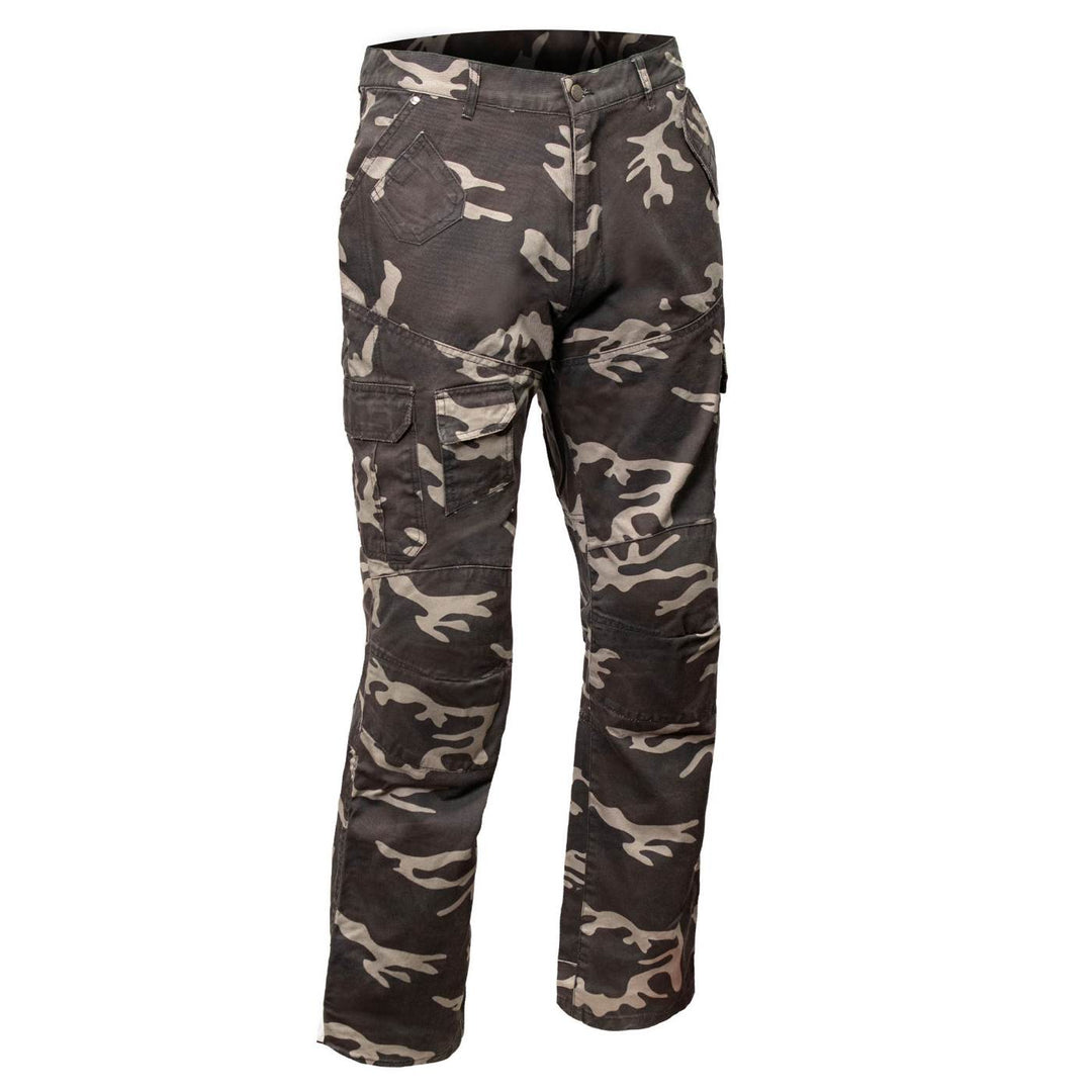 Milwaukee Leather MPM5592 Men's Camo CE Armored Motorcycle Denim Jeans Pants Reinforced w/ Aramid Fibers