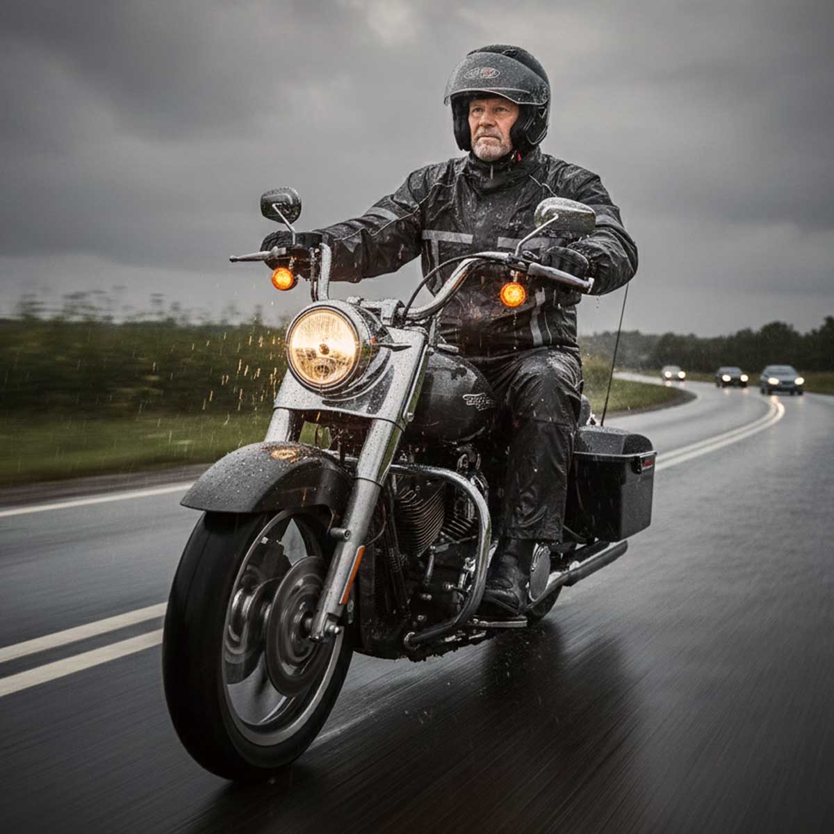 D*a様 mlvince モーターサイクルジャケット M Milwaukee Leather MPM9510 Men's Black Water-Resistant Motorcycle