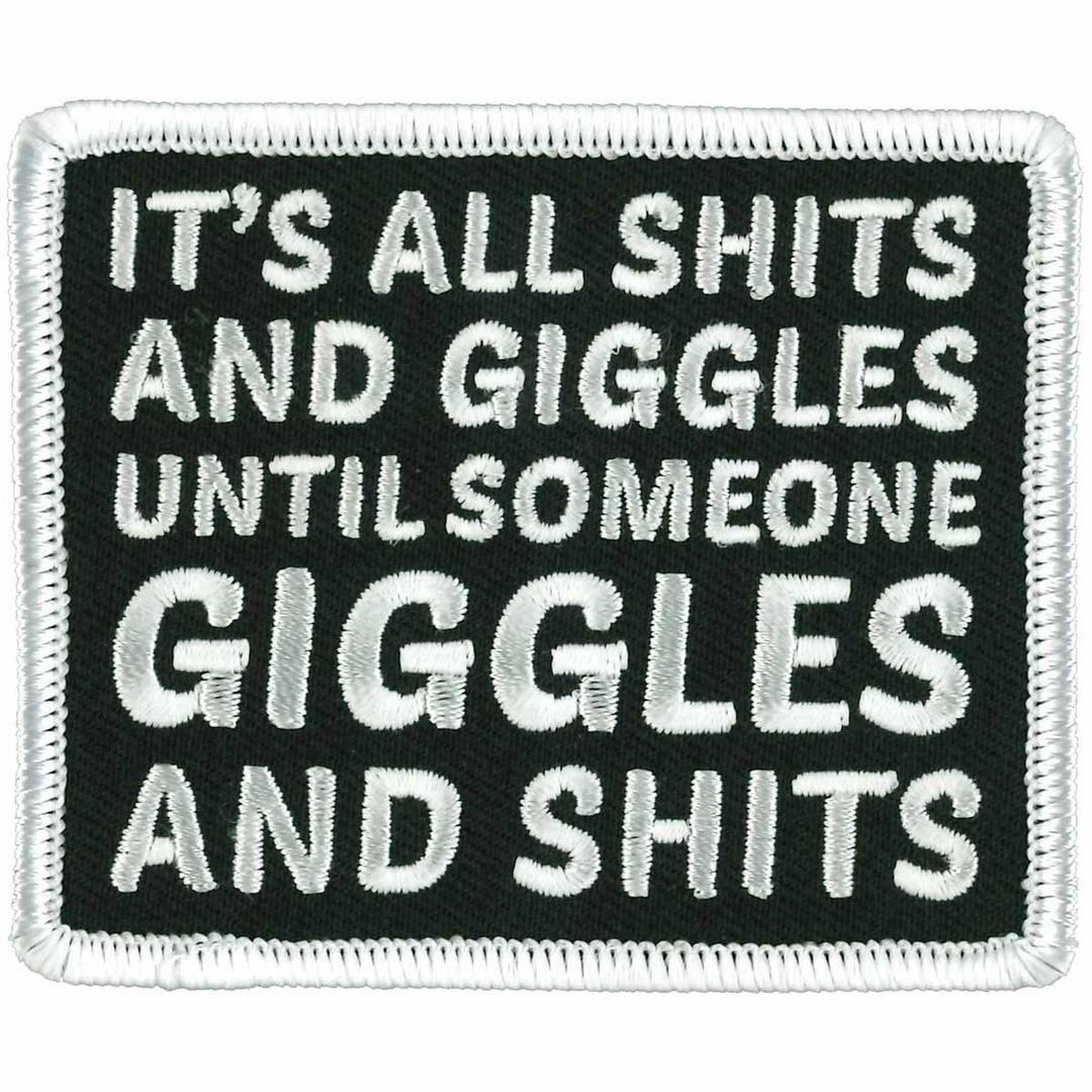 Hot Leathers It's All Shits and Giggles Patch PPW1002