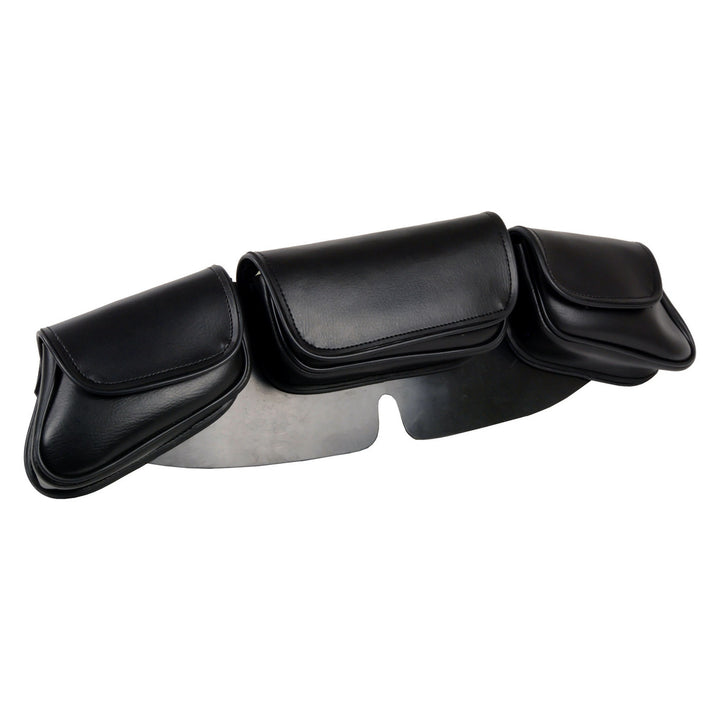 Milwaukee Performance SH67104 Black Triple Pocket PVC Travel Windshield Bag