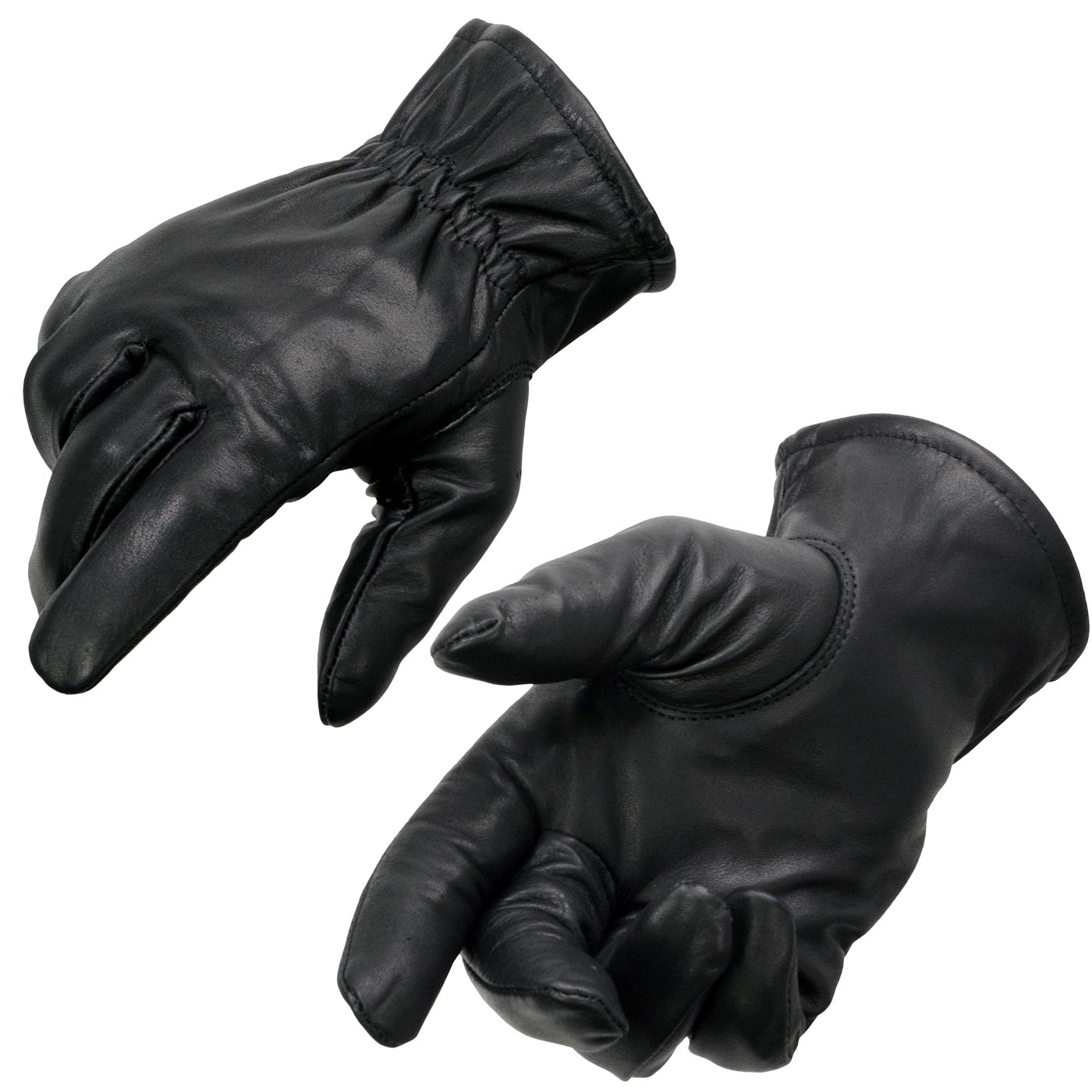 Milwaukee Leather SH734 Men's Black Thermal Lined Leather