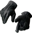Milwaukee Leather SH865 Men's Black Thermal Lined USA Deerskin Leather Motorcycle Winter Rider Gloves
