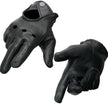 Milwaukee Leather SH869 Men's Black Deerskin Leather Unlined Professional Driving Gloves