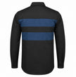 MMCC Men's Block Shift Long Sleeve Mechanic Shop Shirt - Microfiber Panel - MMC16154
