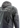 Milwaukee Leather Men's Vengeance Black Armored Textile Motorcycle Jacket with Skull Embroidery - MPM17019