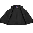 USA Leather 1201 Men's Black Classic Club Style Motorcycle Original Leather Vest