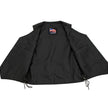 USA Leather 1202 Men's Classic ‘Side Laced’ Black Leather 4 Button Western Style Motorcycle Vest