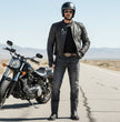Milwaukee Leather MDM5001 Men's Metro Black CE Armored Motorcycle Riding Denim Jeans Reinforced w/ Aramid Fibers
