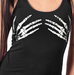 Hot Leathers GLR2074 Ladies Skeleton Hands Tank Top Shirt