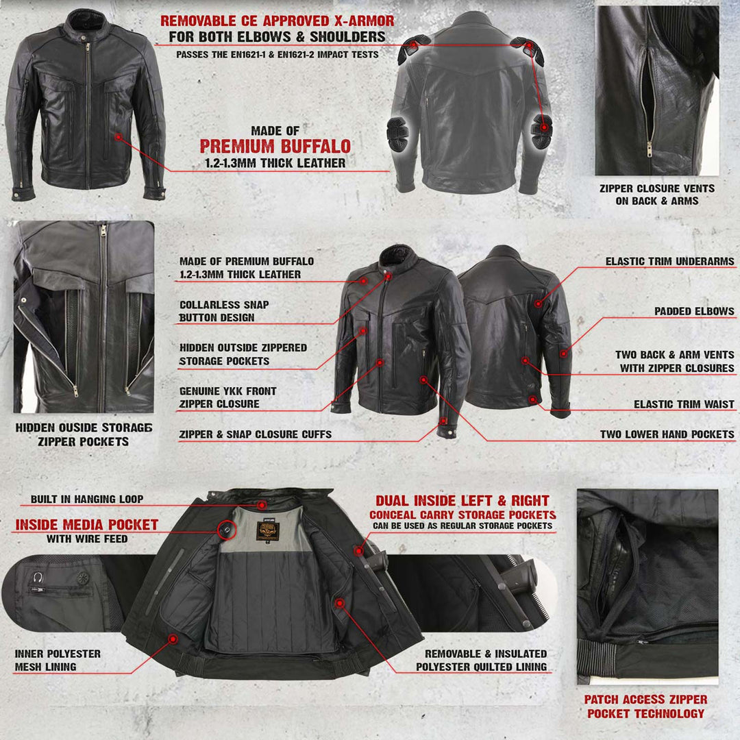 Milwaukee Leather LKM1700 Men&