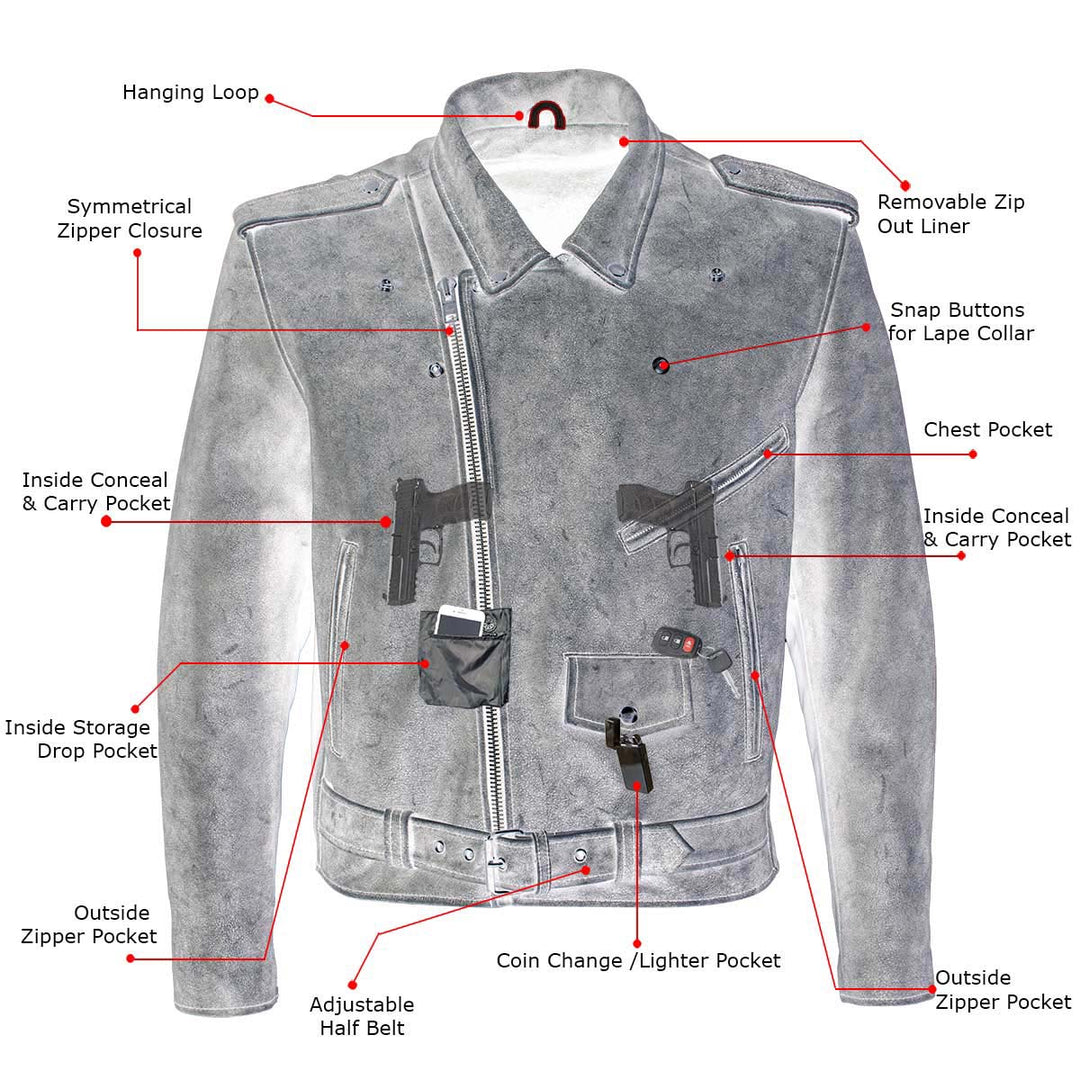 Milwaukee Leather LKM17001 Men&