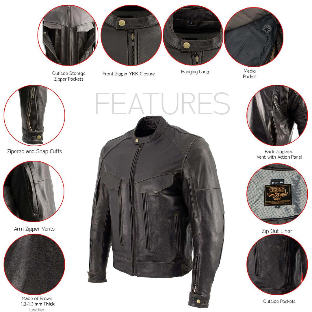 Milwaukee Leather LKM7006 Men&