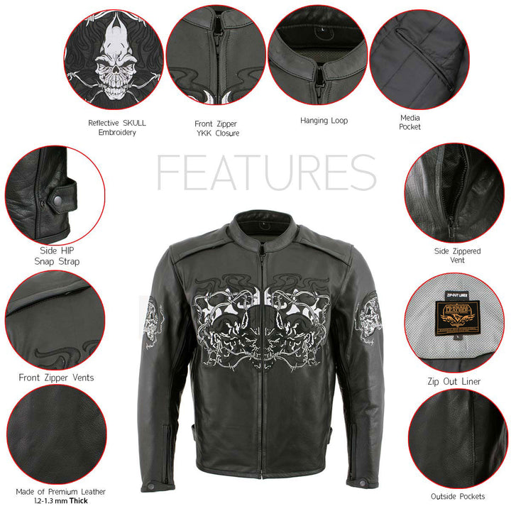 Milwaukee Leather LKM17008 Men&