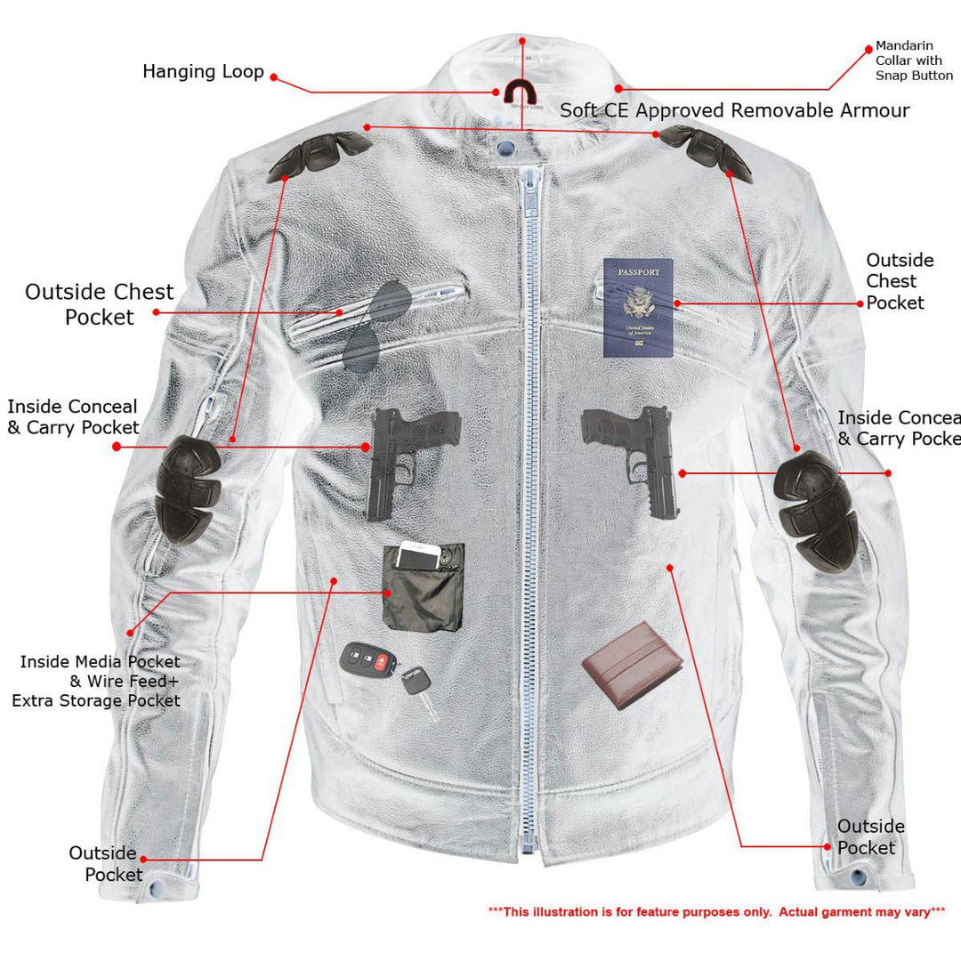 Milwaukee Leather LKM17015 Men&